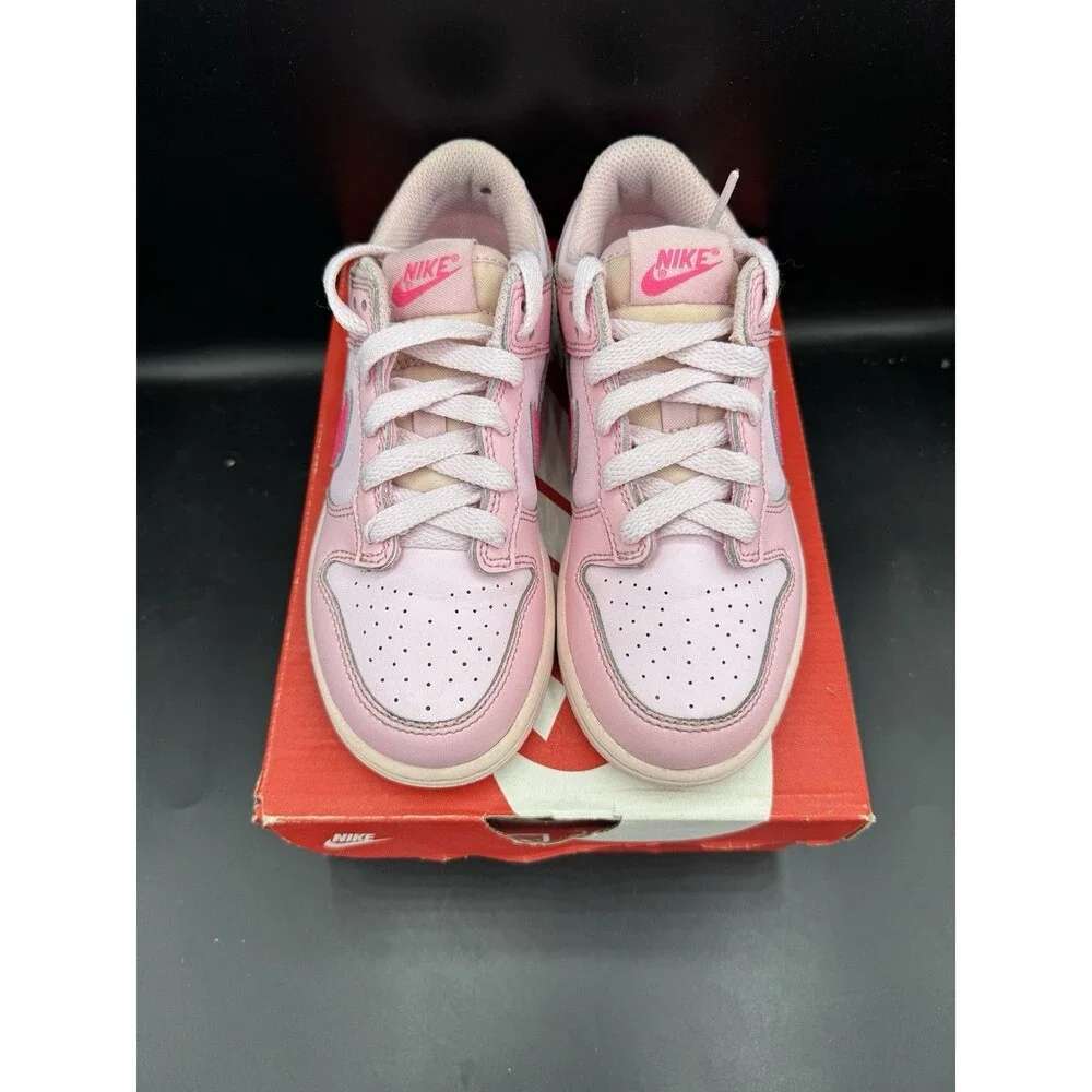 Nike Dunk Low PS 'Triple Pink' Toddler Size 13c